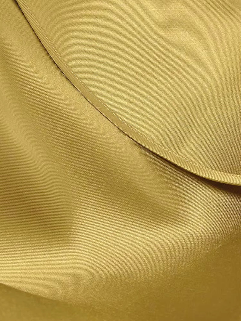 Sleeveless Solid Round Neck High Waist Jumpsuit